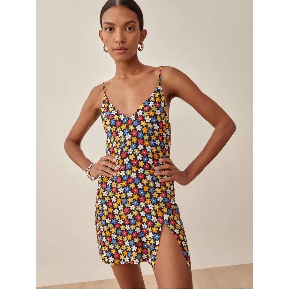 Reformation Marlowe Mini Dress in Danica Floral‎